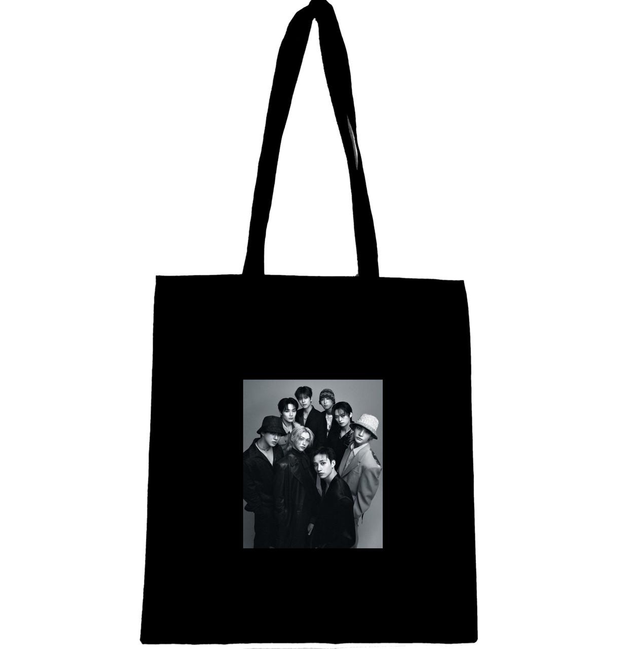 Эко-сумка с принтом Stray kids (730) Эко-сумка с принтом Stray kids (730)