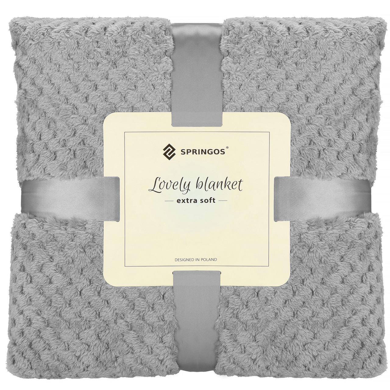 Плед-покривало Springos Extra Soft HA7099 200x220 см