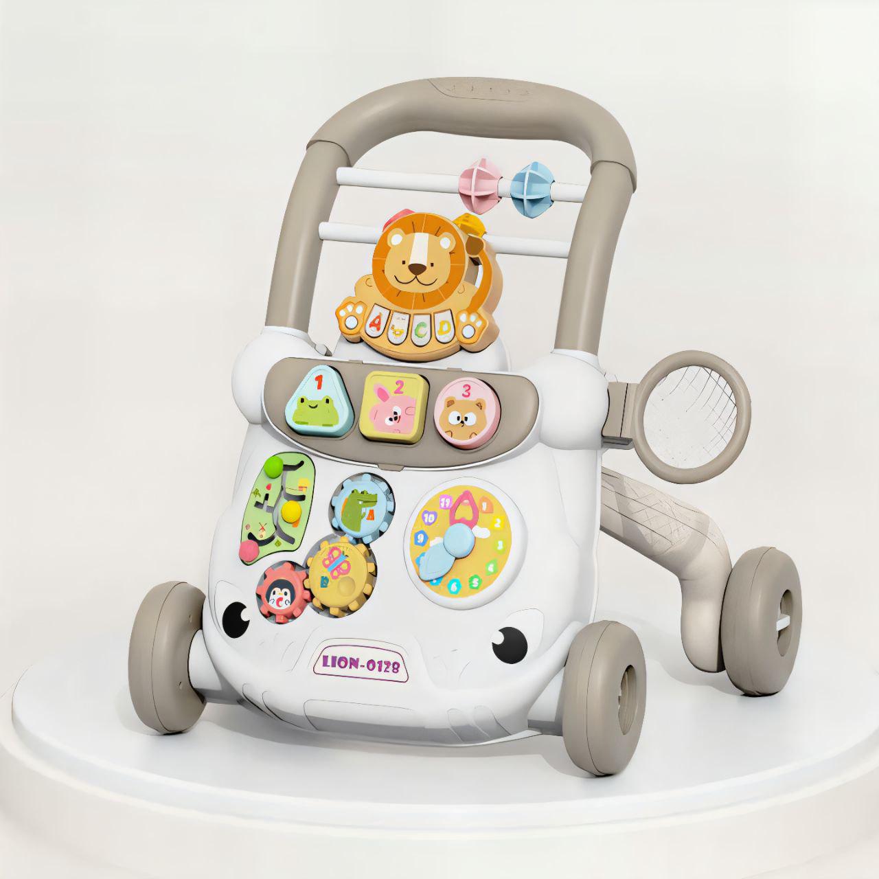 Каталка-ходунки 368-28 с игровой панелью для малышей от 18 месяцев (23062296)