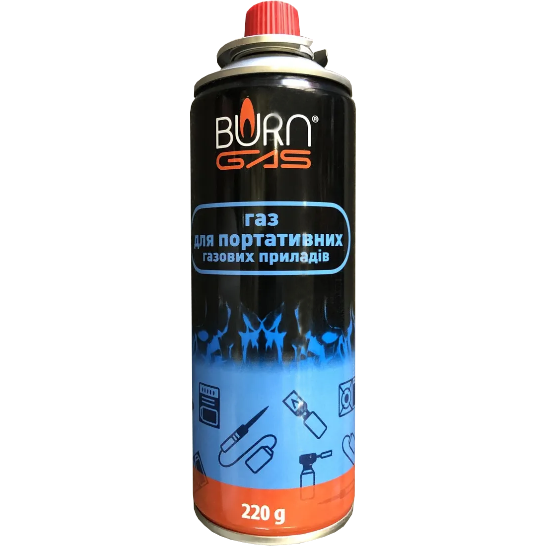 Газовий балон Burn 220 г (6092)