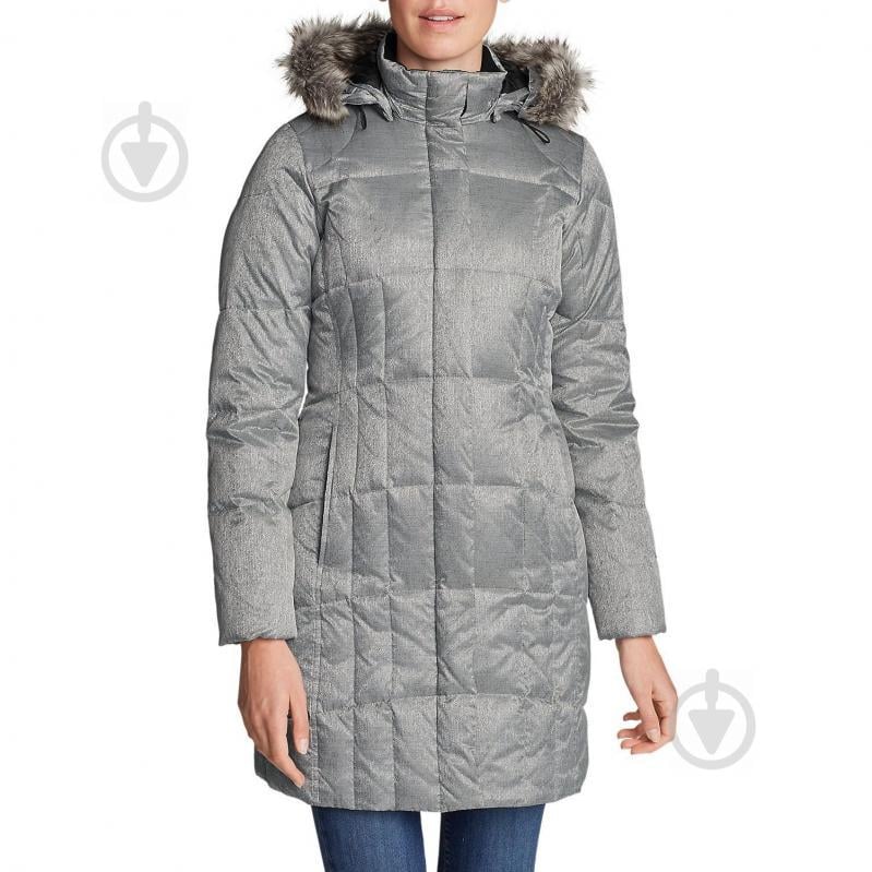 Парка Eddie Bauer Women Lodge Down Parka SILVER S Серый (7494SL-S)
