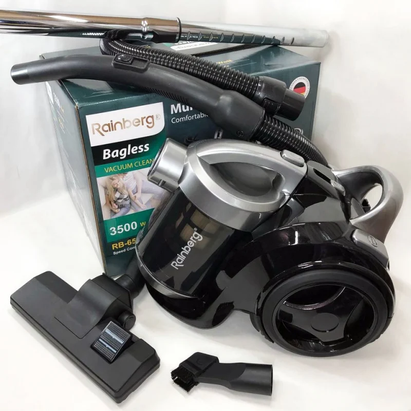 Пилосос Rainberg RB‑655 циклонний HEPA‑фільтр 3500W 3,5 л (ML-05170) - фото 8 Пилосос Rainberg RB‑655 циклонний HEPA‑фільтр 3500W 3,5 л (ML-05170) - фото 8