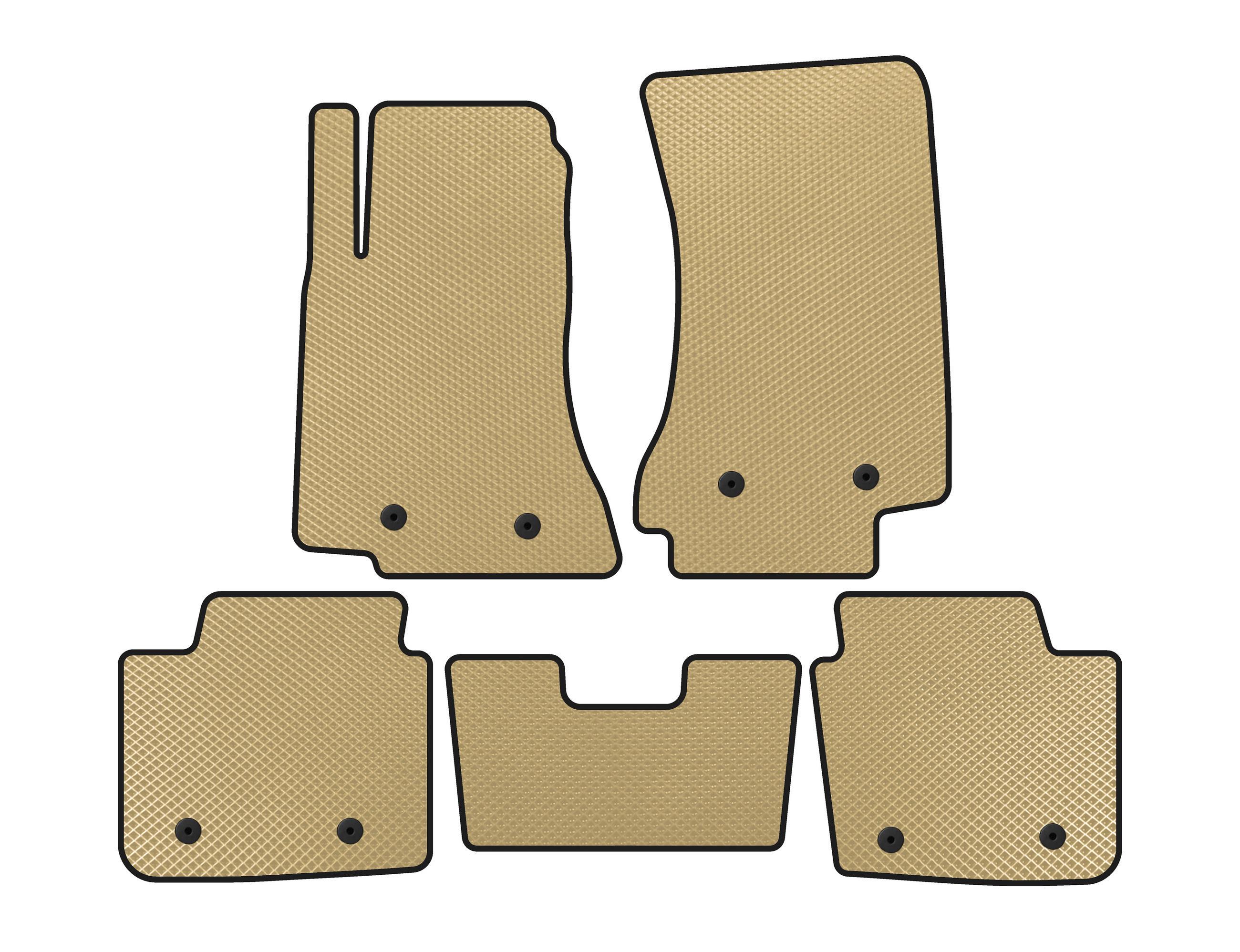 Коврики EVA Digital Designs для Opel Omega B 1994-2003 гг. Бежевый (138936)