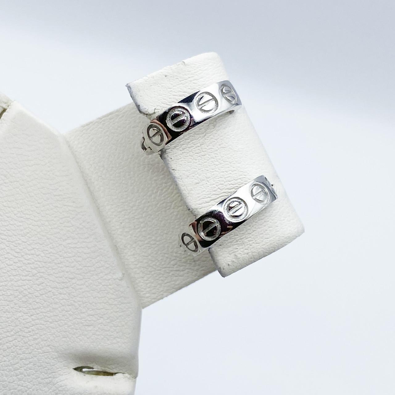 Серьги серебряные Картье 2,93 г (2091171726)