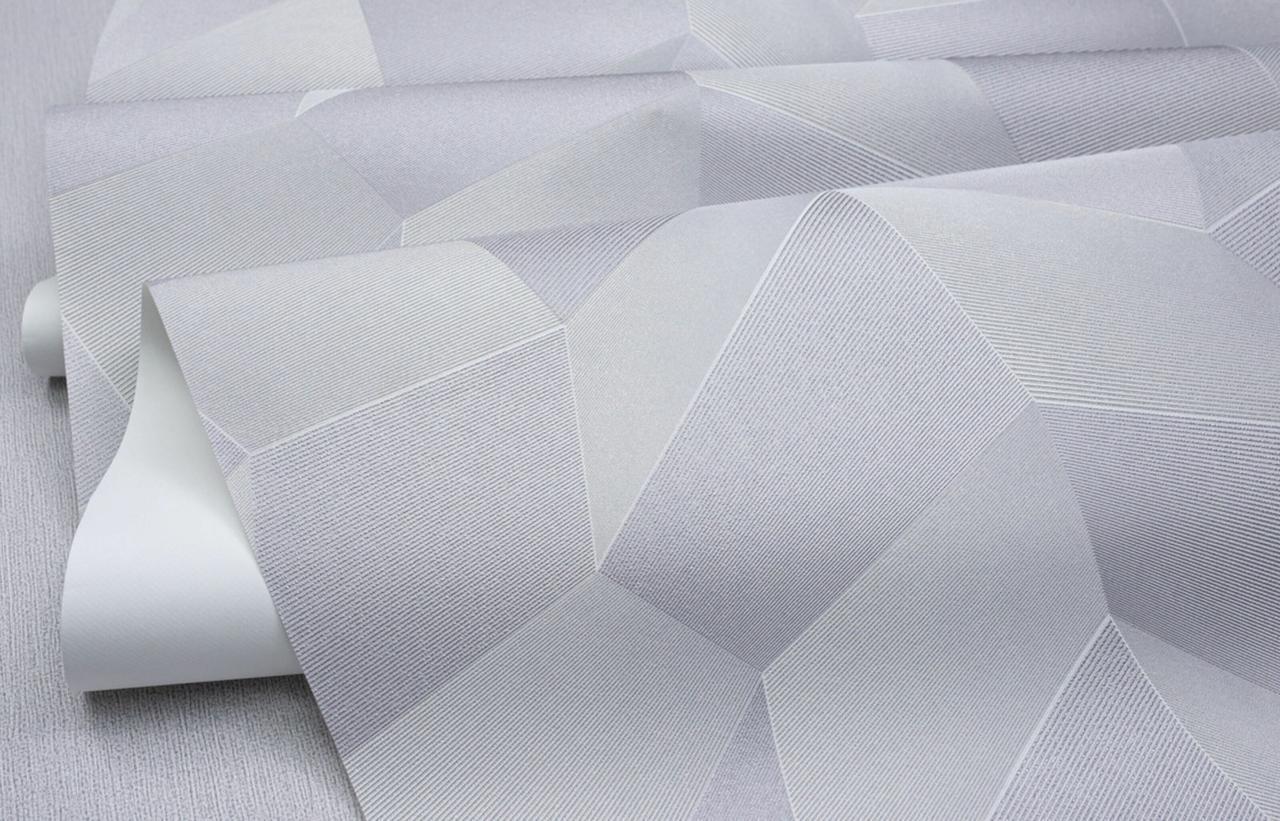 Обои флизелиновые SINTRA Barilief 534649 декор винил горячего тиснения 1,06х10,05 м Серый