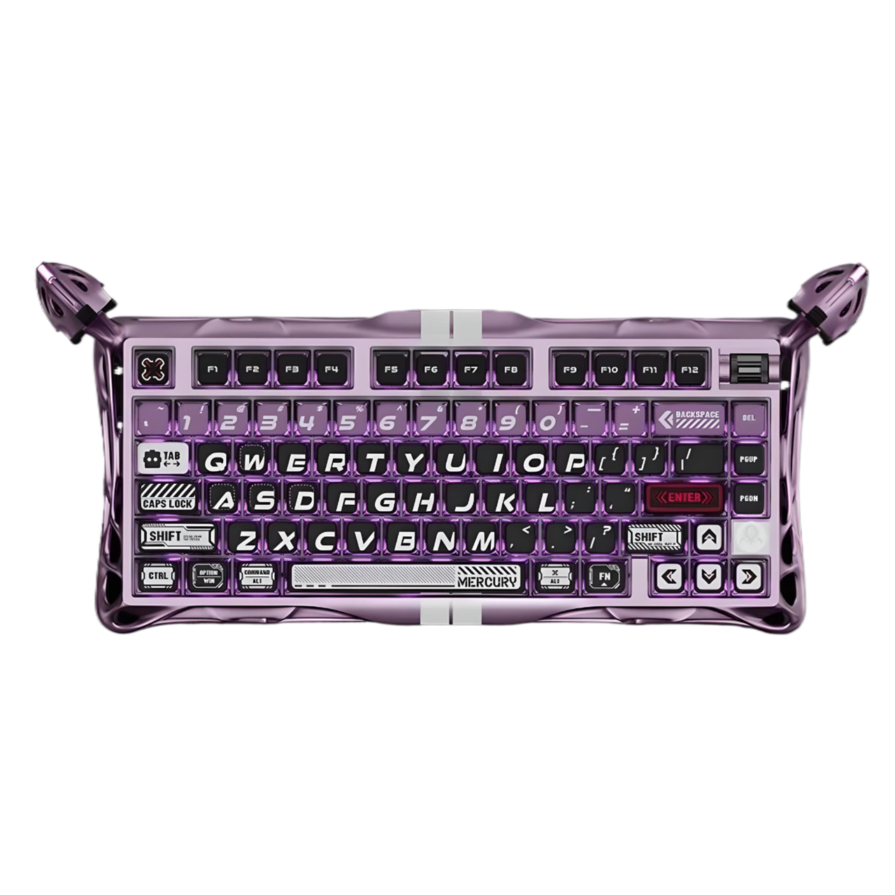 Клавиатура GravaStar Mercury V75 Pro проводная с магнитными переключателями Iron Purple (2692513271)