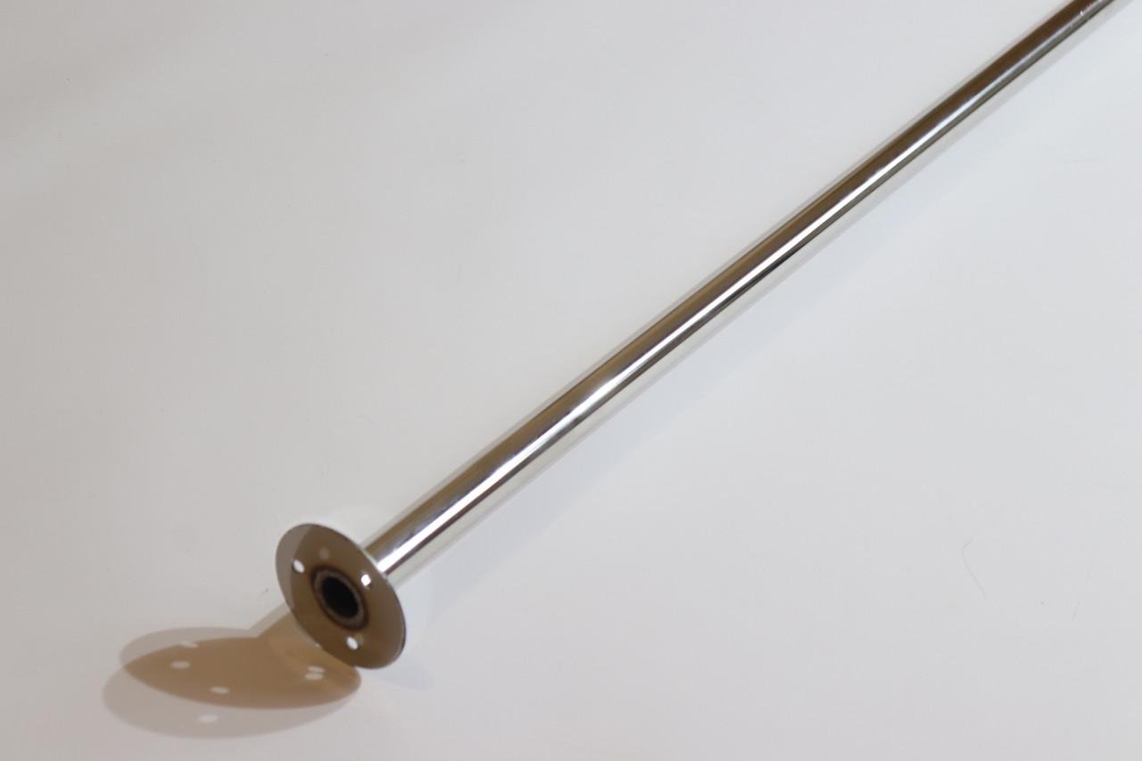 Карниз прямой из нержавеющей стали 118-200 см (3127)