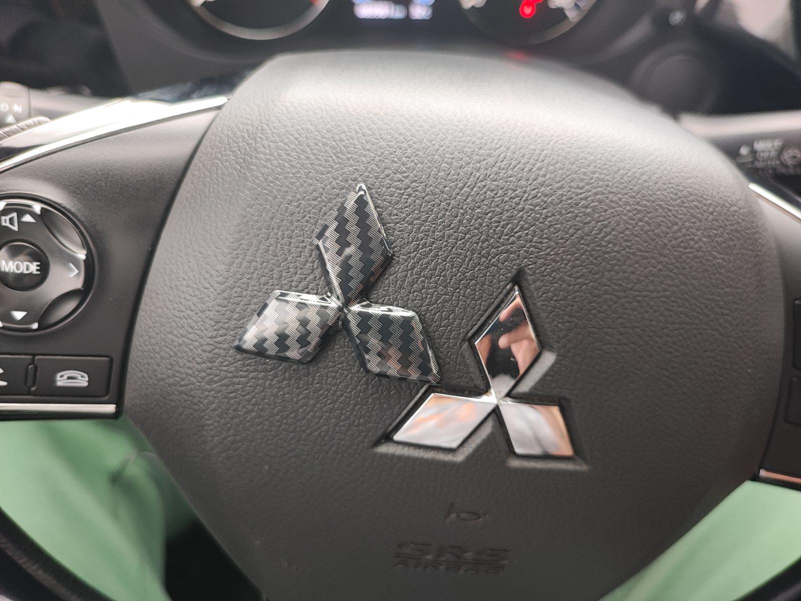 Логотип на кермо Mitsubishi Outlander 3/ASX/Eclipse Cross Карбон (27503963) - фото 4