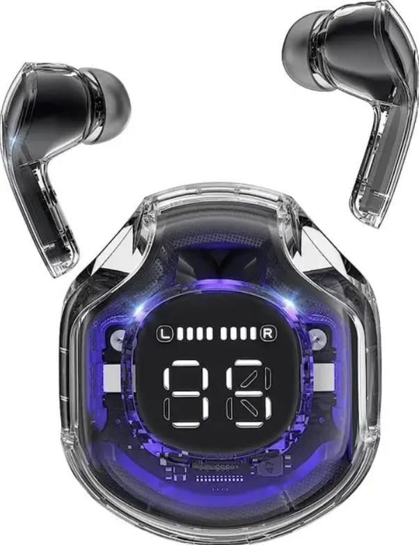 Наушники TWS Ultrapods Pro MX-00008865 Bluetooth 5.3 с шумоподавлением и дисплеем Черный