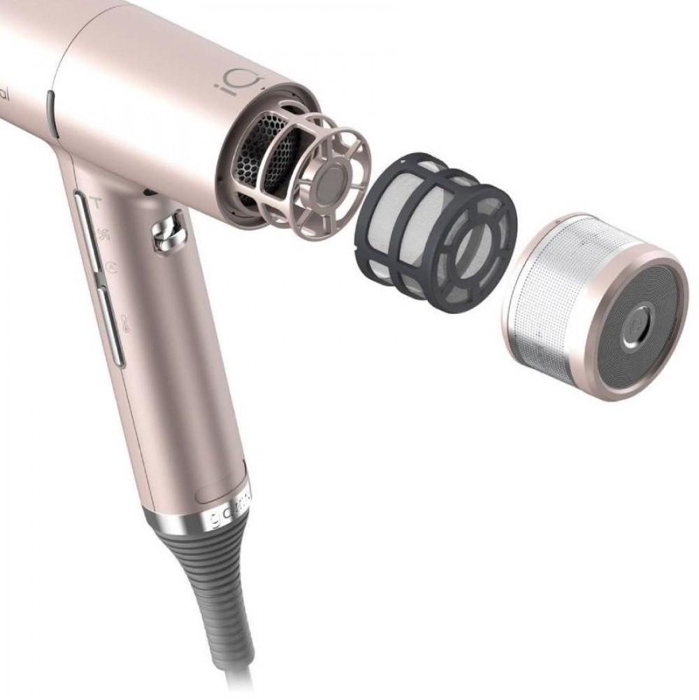 Фен Ga.Ma iQ3 Perfetto Oxy Active Rose Gold 1600 Вт (PH6080.PK) - фото 8 Фен Ga.Ma iQ3 Perfetto Oxy Active Rose Gold 1600 Вт (PH6080.PK) - фото 8