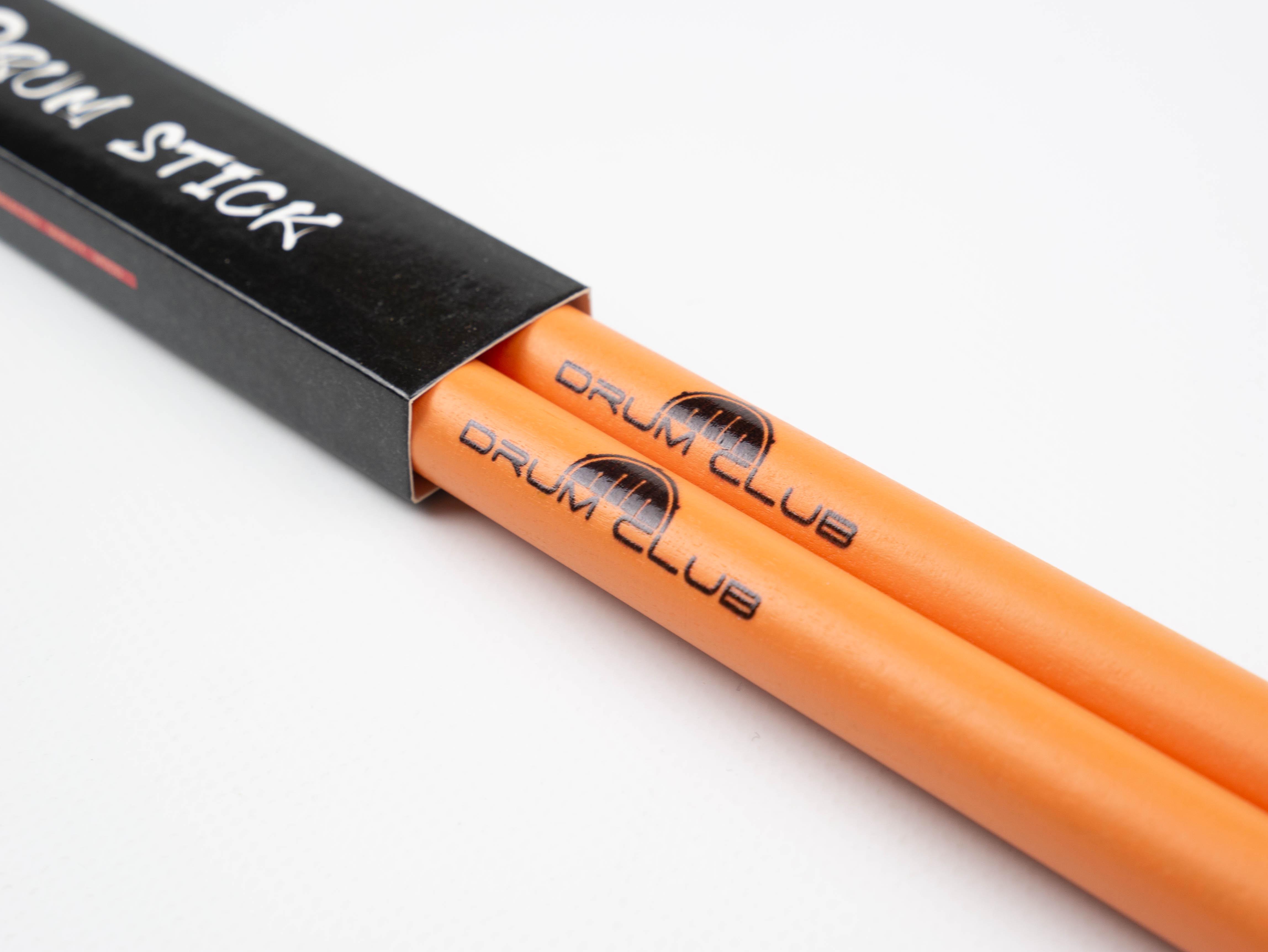 Барабанные палочки Drum Club Оранжевый - фото 2 Барабанные палочки Drum Club Оранжевый - фото 2