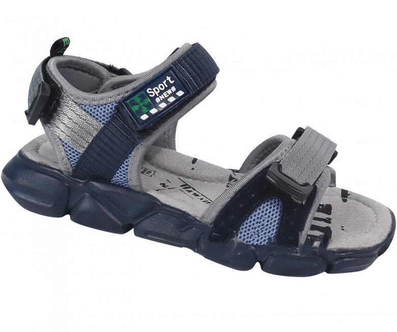 Сандалии Tom.m 7435M р. 32 Сине-серый