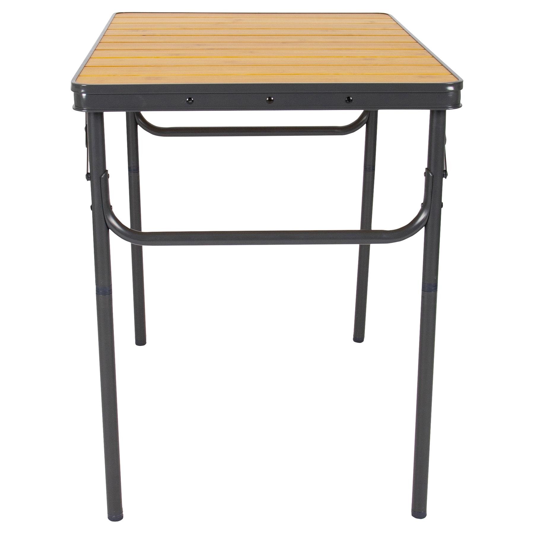 Туристичний стіл Bo-Camp Margate 75x55 см Bamboo Brown (1404666) - фото 11 Туристичний стіл Bo-Camp Margate 75x55 см Bamboo Brown (1404666) - фото 11