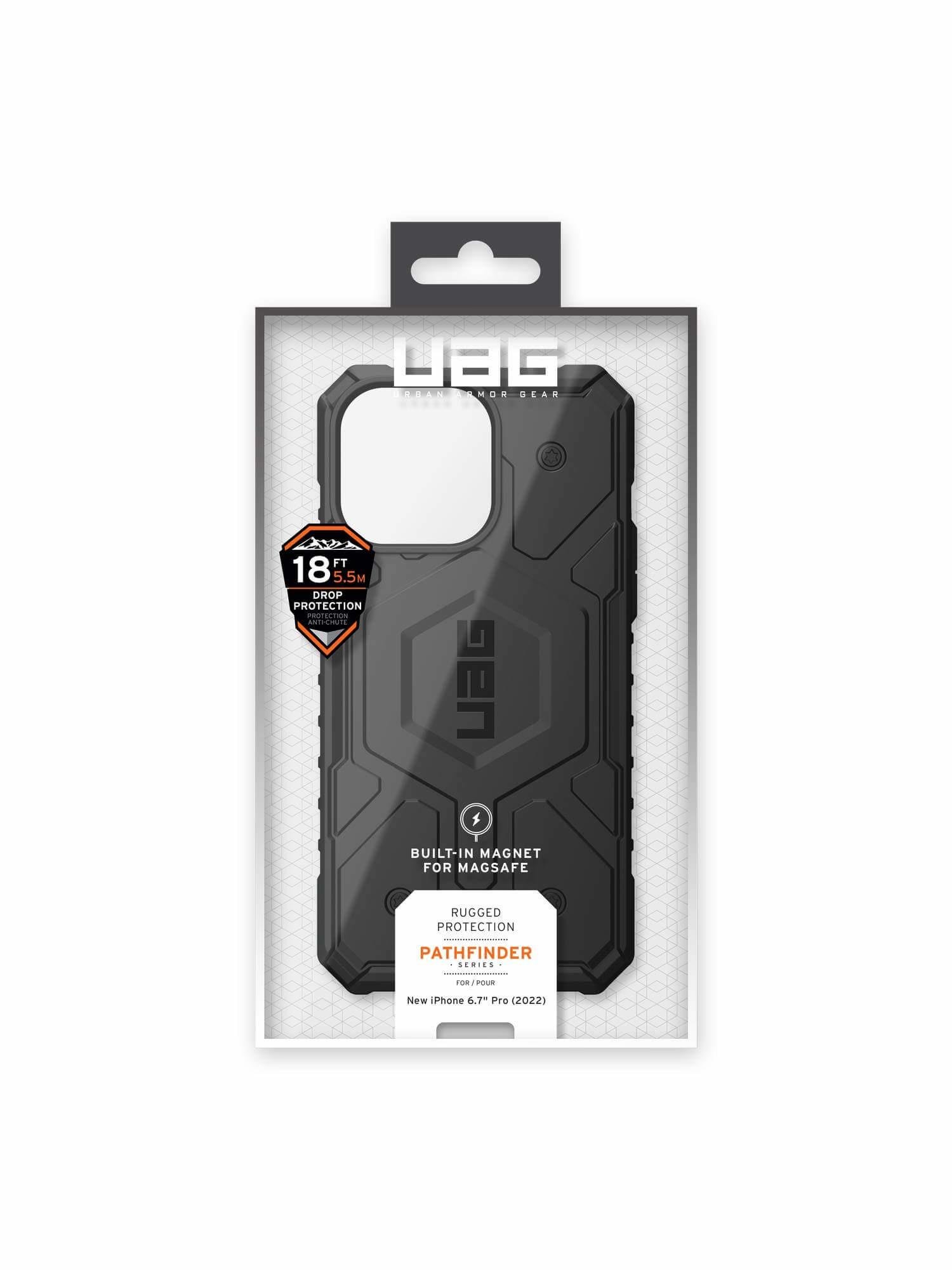 Чохол накладка для телефону UAG Pathfinder Magsafe Apple iPhone 14 Pro Max Black - фото 10