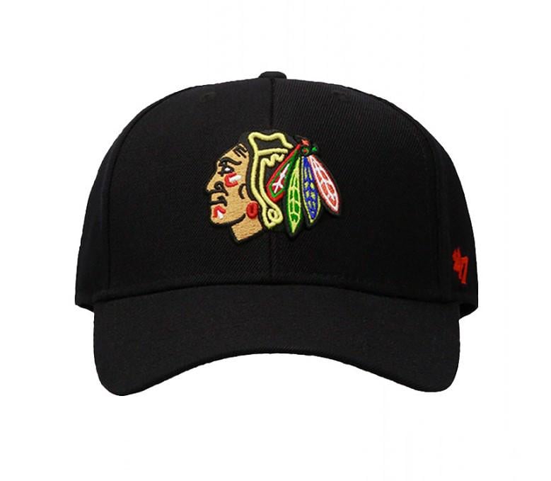 Кепка MVP 47 Brand NHL Chicago Blackhawks One Size Grey/Black (H-MVP04WBV-BKA)