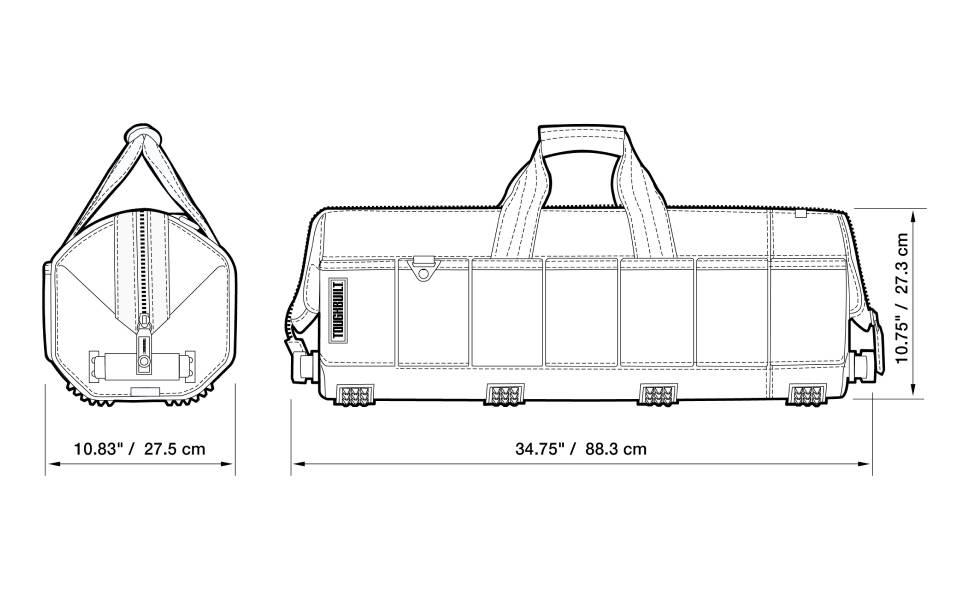 Сумка для инструмента ToughBuilt Contractor (TB-60-30-BEA) - фото 11