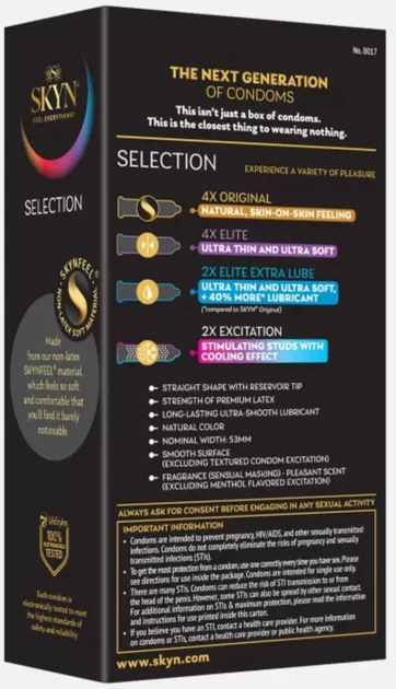 Презервативы Skyn Selection 12 шт. (ROZ6501053529) - фото 3