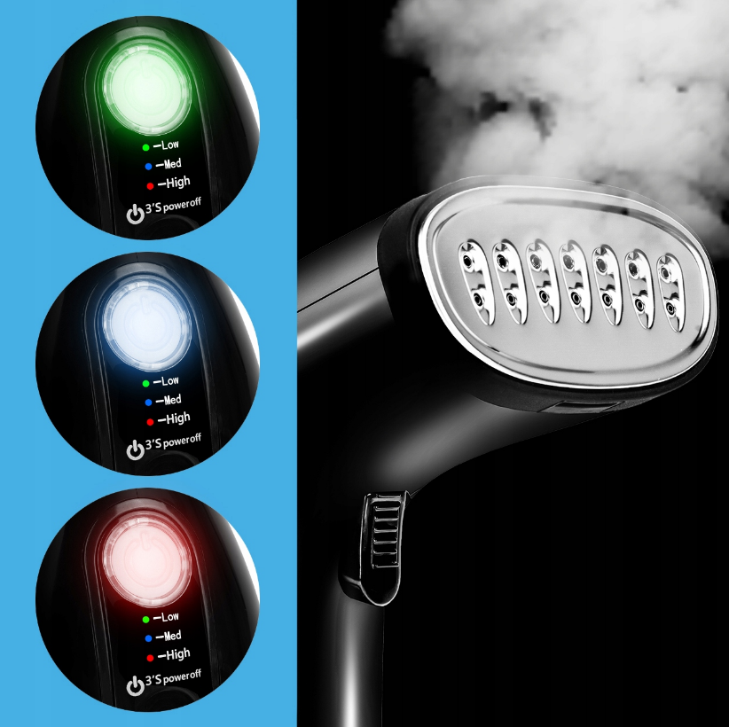 Отпариватель ручной Maltec HDS5000W 7в1 1500 Вт - фото 4 Отпариватель ручной Maltec HDS5000W 7в1 1500 Вт - фото 4