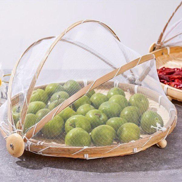 Поднос с крышкой из сетки для хранения продуктов (C00926-1) - фото 9