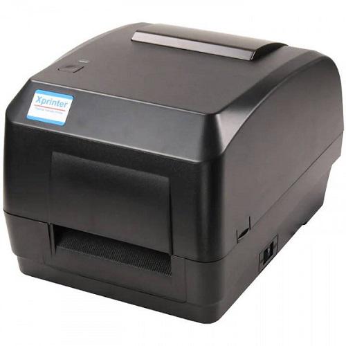 Принтер для друку штрих-кодів Xprinter XP-H500E Чорний - фото 4