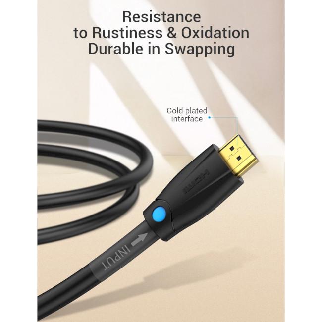 Кабель для передачи данных Vention Structure Cabling Engineering HDMI M-M v2.0 10 м Черный (604950) - фото 6