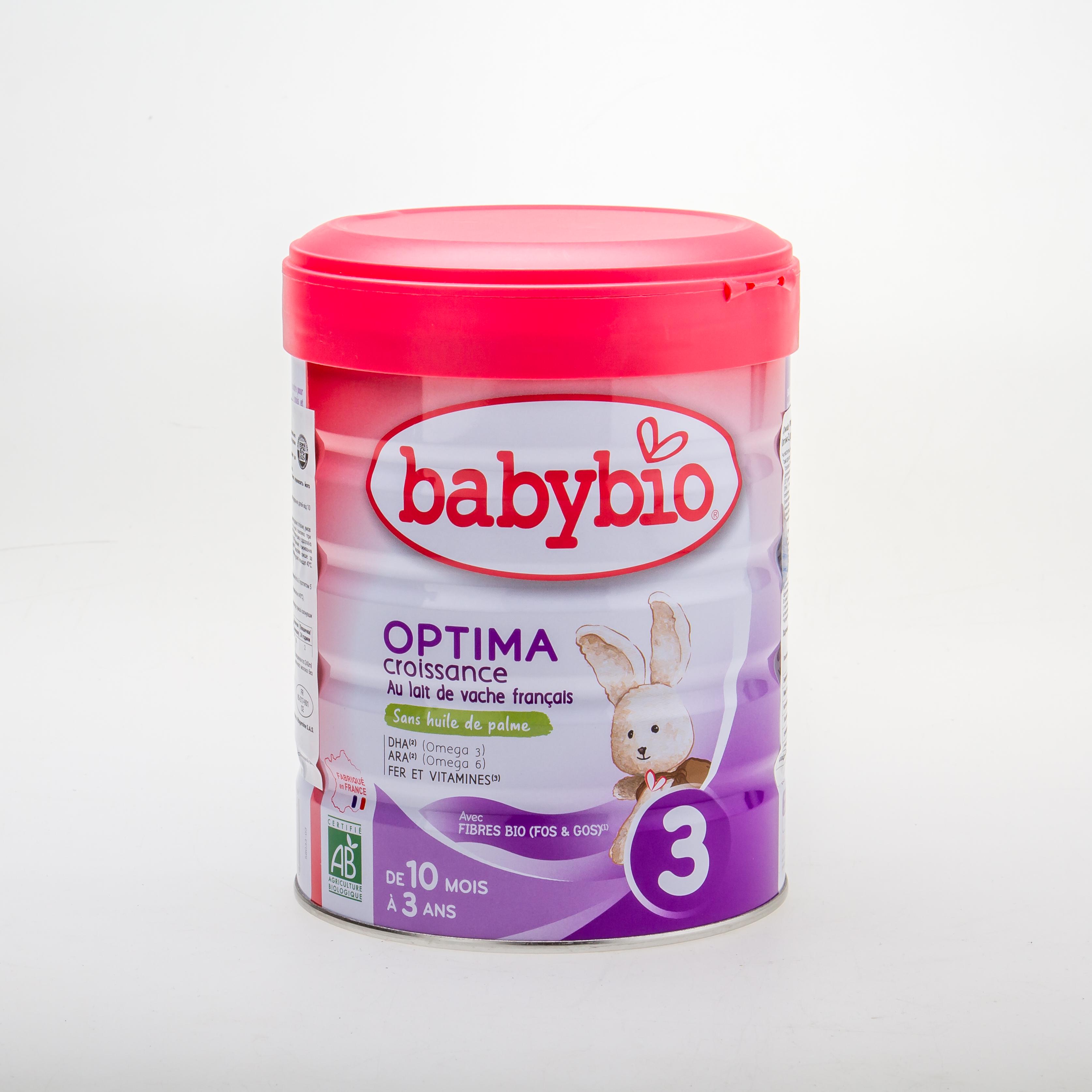 Суміш дитяча молочна BabyBio Optima3 органічна для годування немовлят та діток від 10 місяців до 3 років 800 г (58033) - фото 1