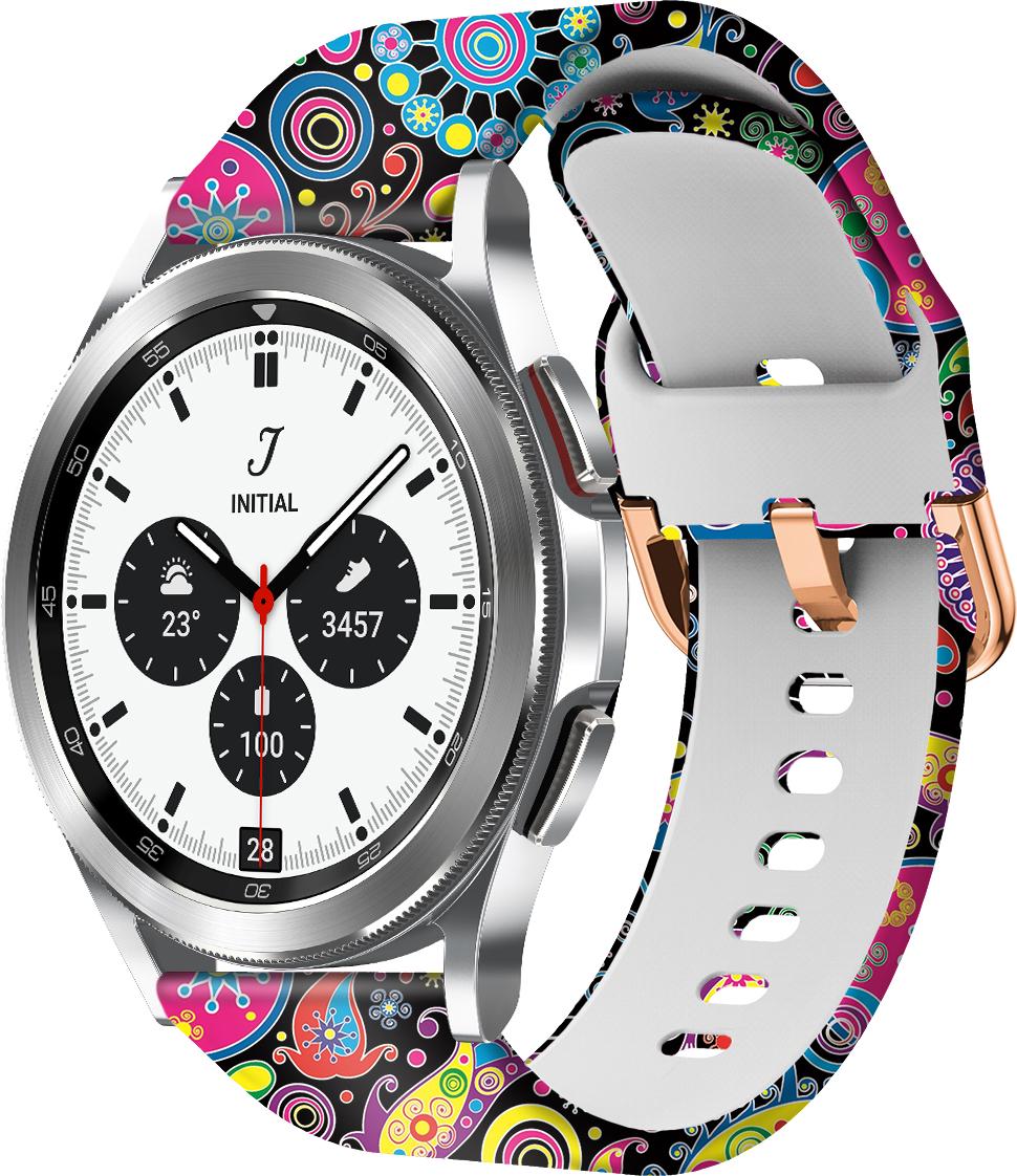 Ремешок Colorful для Galaxy Watch 4 44 мм Fireworks (28378) - фото 1 Ремешок Colorful для Galaxy Watch 4 44 мм Fireworks (28378) - фото 1