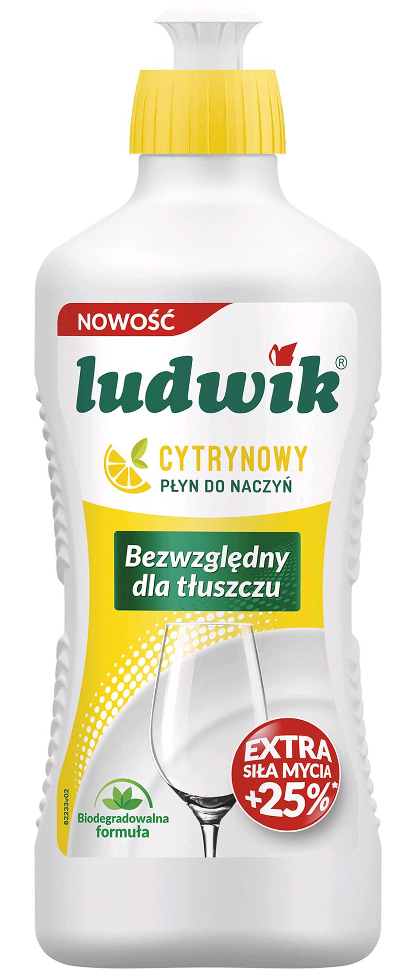 Засіб для миття посуду Ludwik Лимон 450 мл (9908) - фото 1