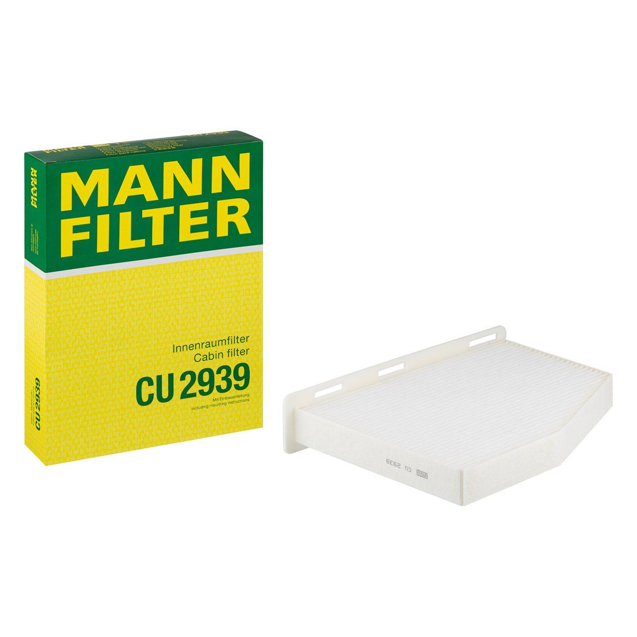 Фильтр салона воздушный Mann-Filter (CU2939)