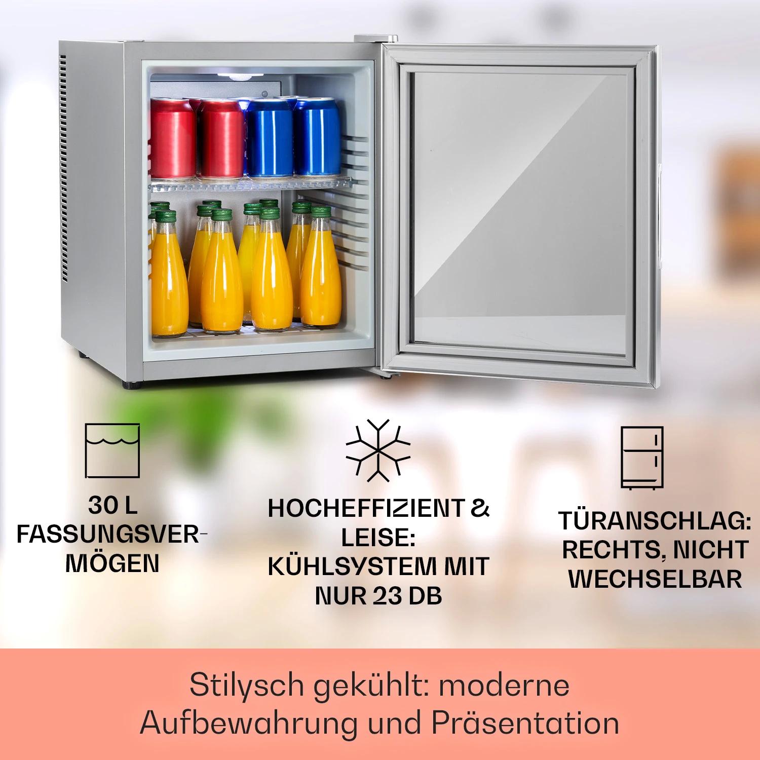 Холодильник-витрина Klarsten Brooklyn 32 Серый (10035226) - фото 5 Холодильник-витрина Klarsten Brooklyn 32 Серый (10035226) - фото 5