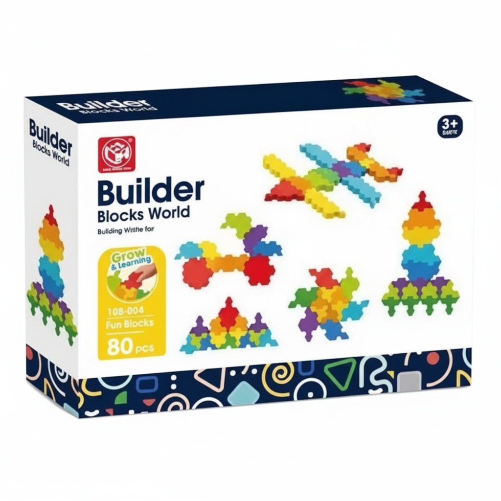 Конструктор 188-667 80 деталей