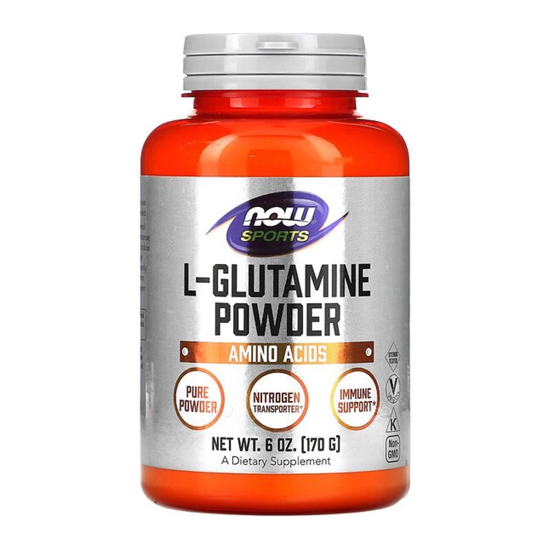 Глютамин NOW L-Glutamine Powder 170 г Без вкуса (10884-01)