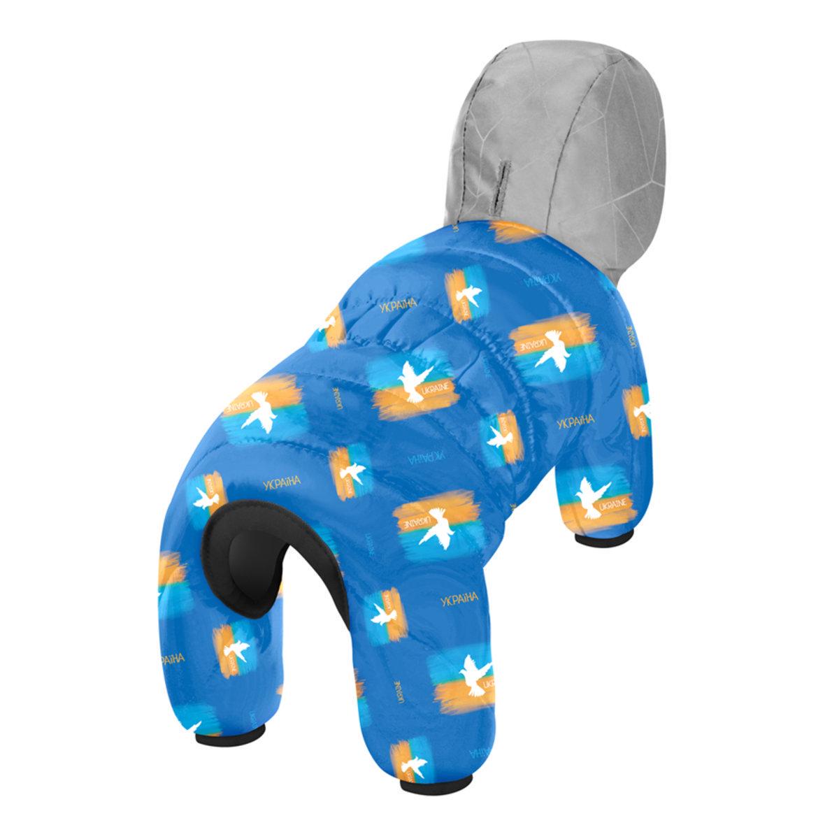 Комбінезон для собак Waudog Clothes Прапор L55 77-79х47-50 см (5455-0229 Col)