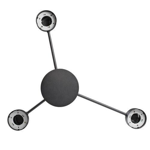 Стельовий світильник ETRON 1-EDR-8410 Axis GX53 3x15Вт Чорний (78858)