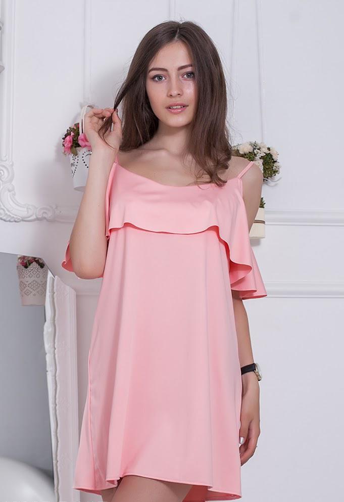 Платье женское Podium Ariana 19005-ROSE XL Розовый