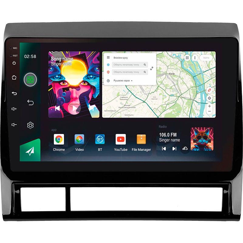 Магнітола штатна Sigma PRO 98128 2K 8/128 GB Toyota Tacoma 2 N200 Hilux 2005-2015 9" L1 (AR-79277)