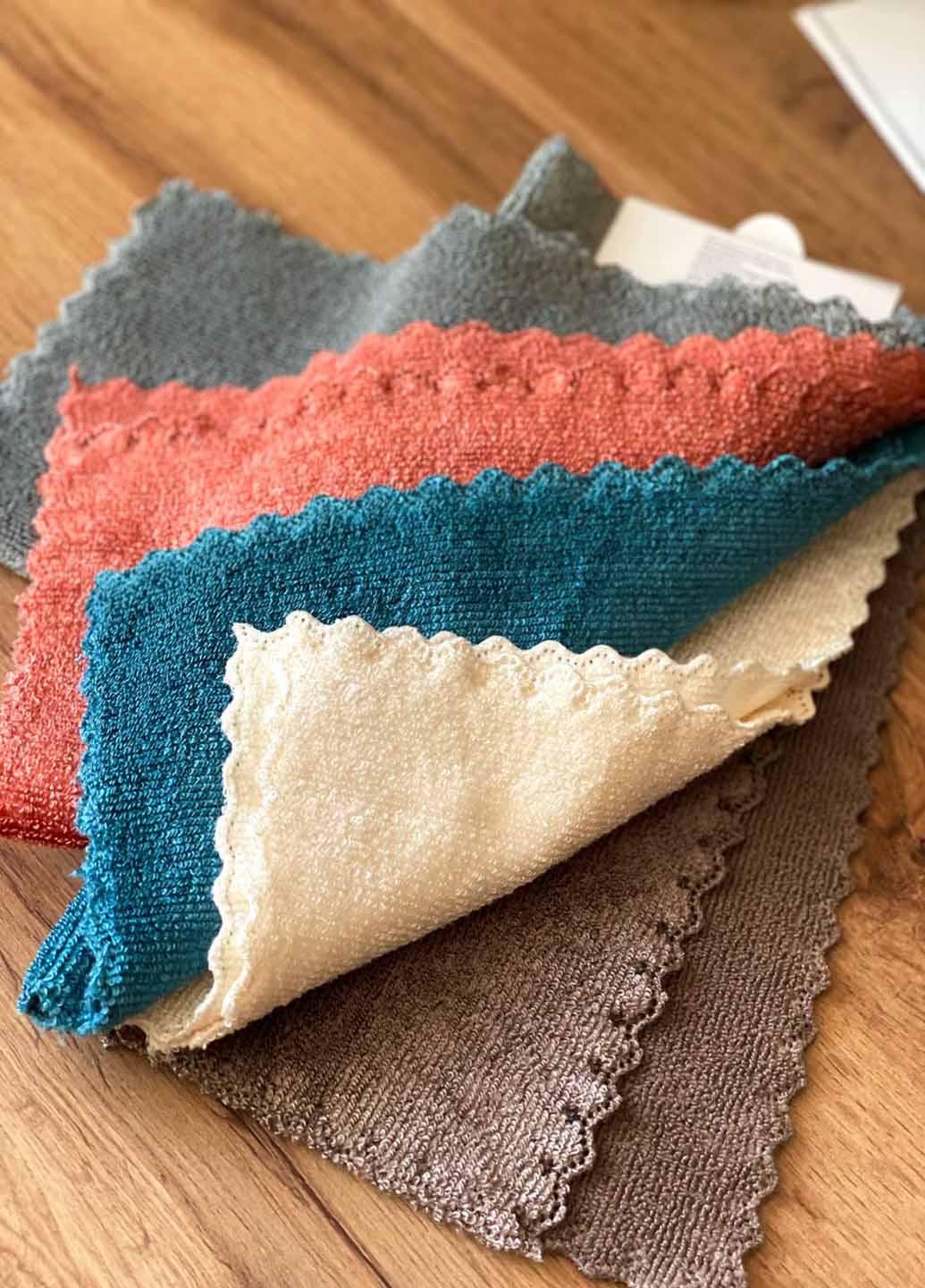 Набор кухонных салфеток с микрофибры 5 шт. 30х30 см