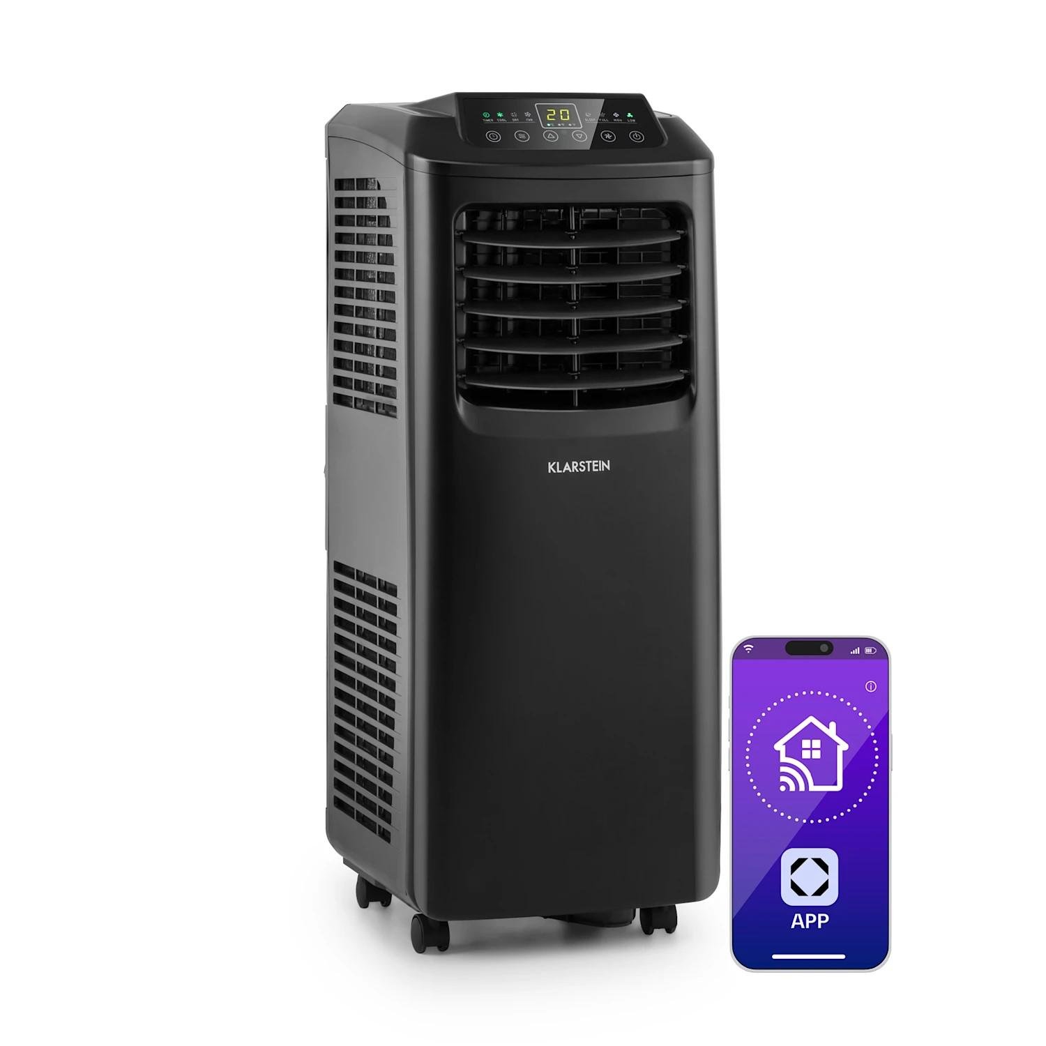Кондиционер мобильный Klarstein Pure Blizzard Smart 9000 BTU Черный (10035808) Кондиционер мобильный Klarstein Pure Blizzard Smart 9000 BTU Черный (10035808)