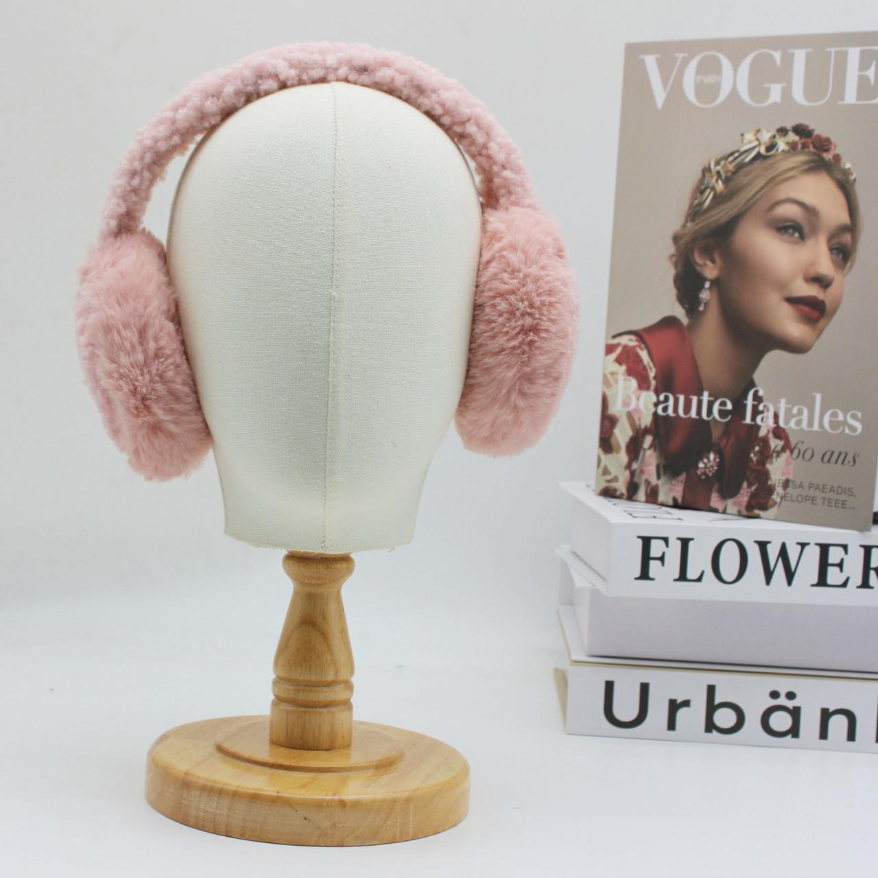 Навушники буклє баранчик One Size Коричневий (606) - фото 5 Навушники буклє баранчик One Size Коричневий (606) - фото 5