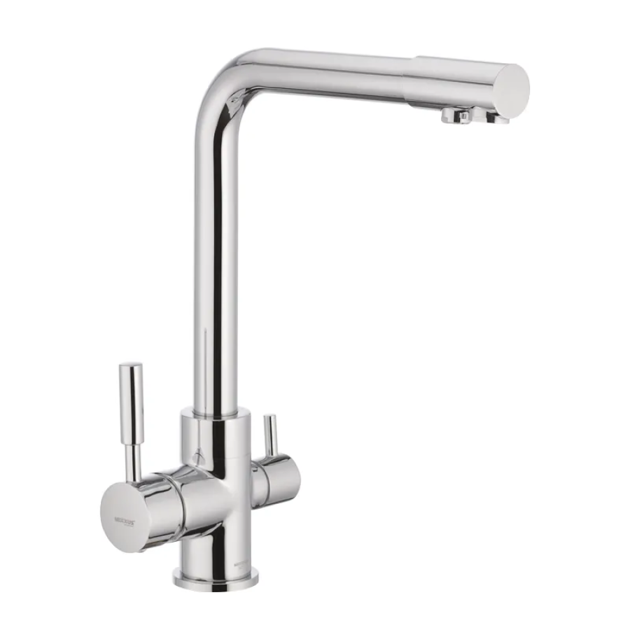 Смеситель для кухни на две воды MIXXUS Hans 021 Chrome (MI1666)