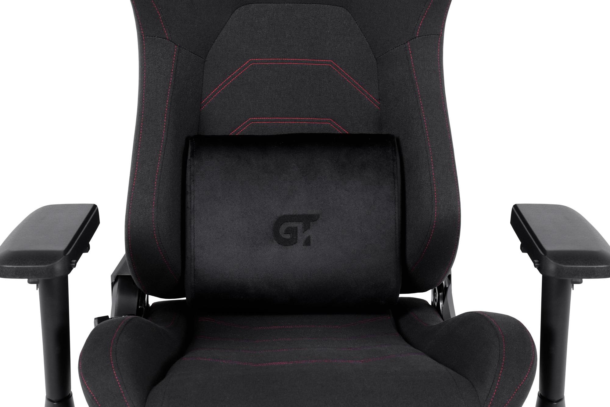 Кресло геймерское GT Racer X-8004 Fabric Black - фото 9