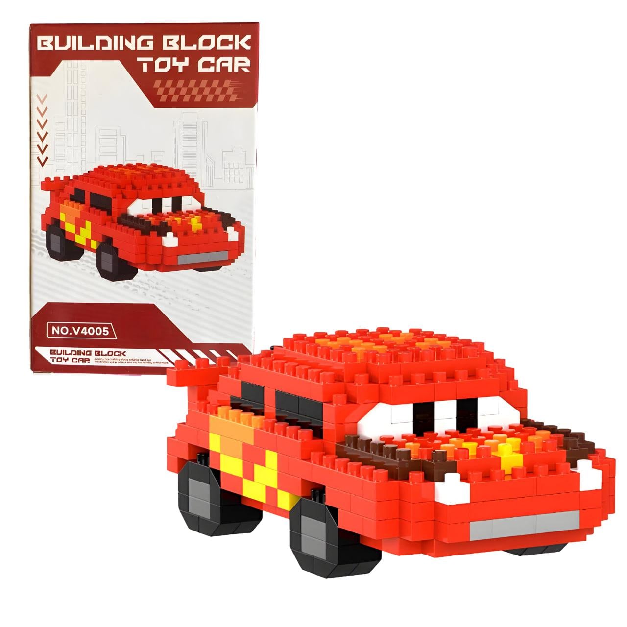 Конструктор дитячий Bricks Тачки Блискавка МакКвін 150 дет. (V4005/Д) Конструктор дитячий Bricks Тачки Блискавка МакКвін 150 дет. (V4005/Д)