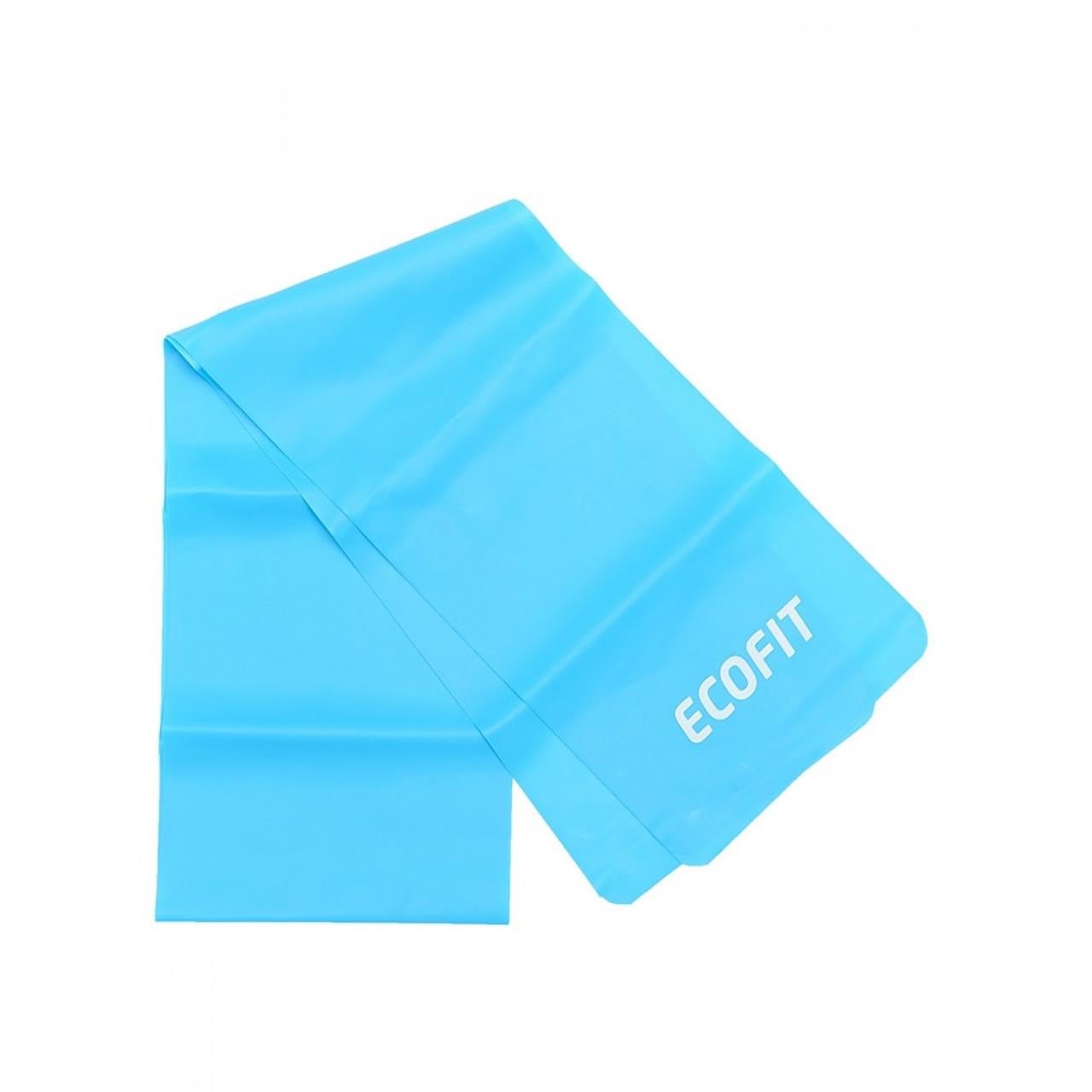 Еспандер стрічковий спортивний Ecofit MD1318 TPE 6,8-8,2 кг 1200х150х0,5 мм Синій (2507931818)