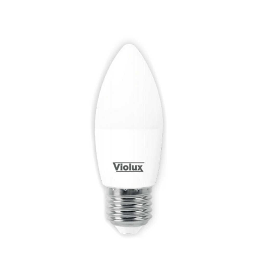 Лампа светодиодная Violux BASIS C37 7W E27 4000K (824560)