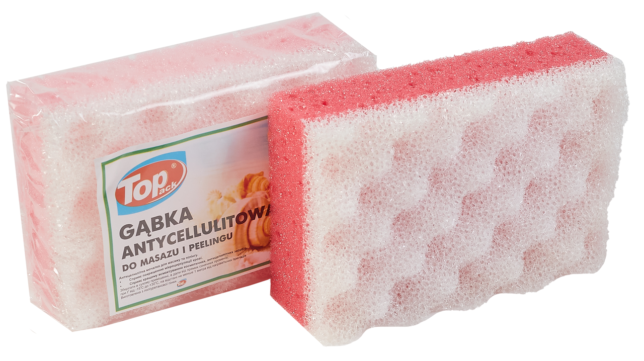 Губка для тела Topack антициллюлитная (6-010301) - фото 3 Губка для тела Topack антициллюлитная (6-010301) - фото 3