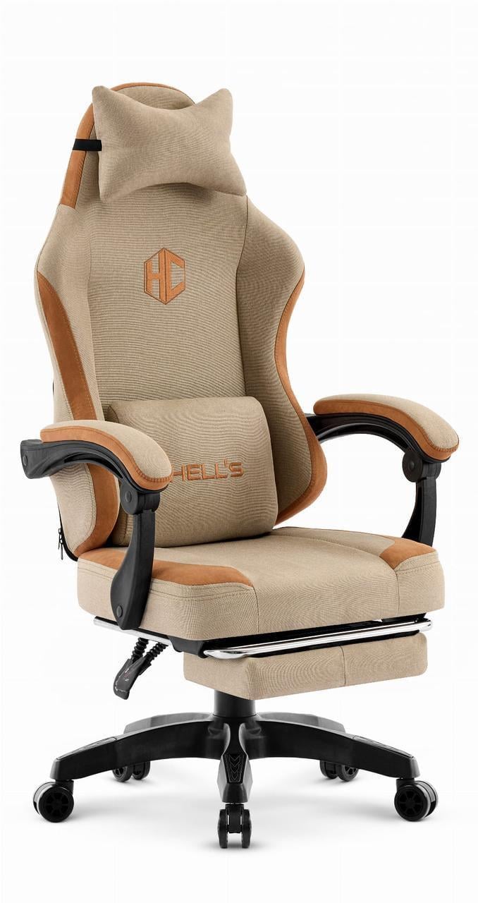 Компьютерное кресло Hell's HC-1016 ткань Beige (5907196011566)