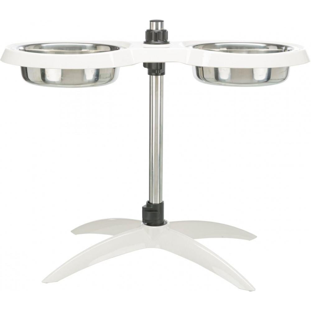 Миска для собак Trixie меламин/металл 2х1,6 л d 21 см Белый (25006) - фото 2 Миска для собак Trixie меламин/металл 2х1,6 л d 21 см Белый (25006) - фото 2