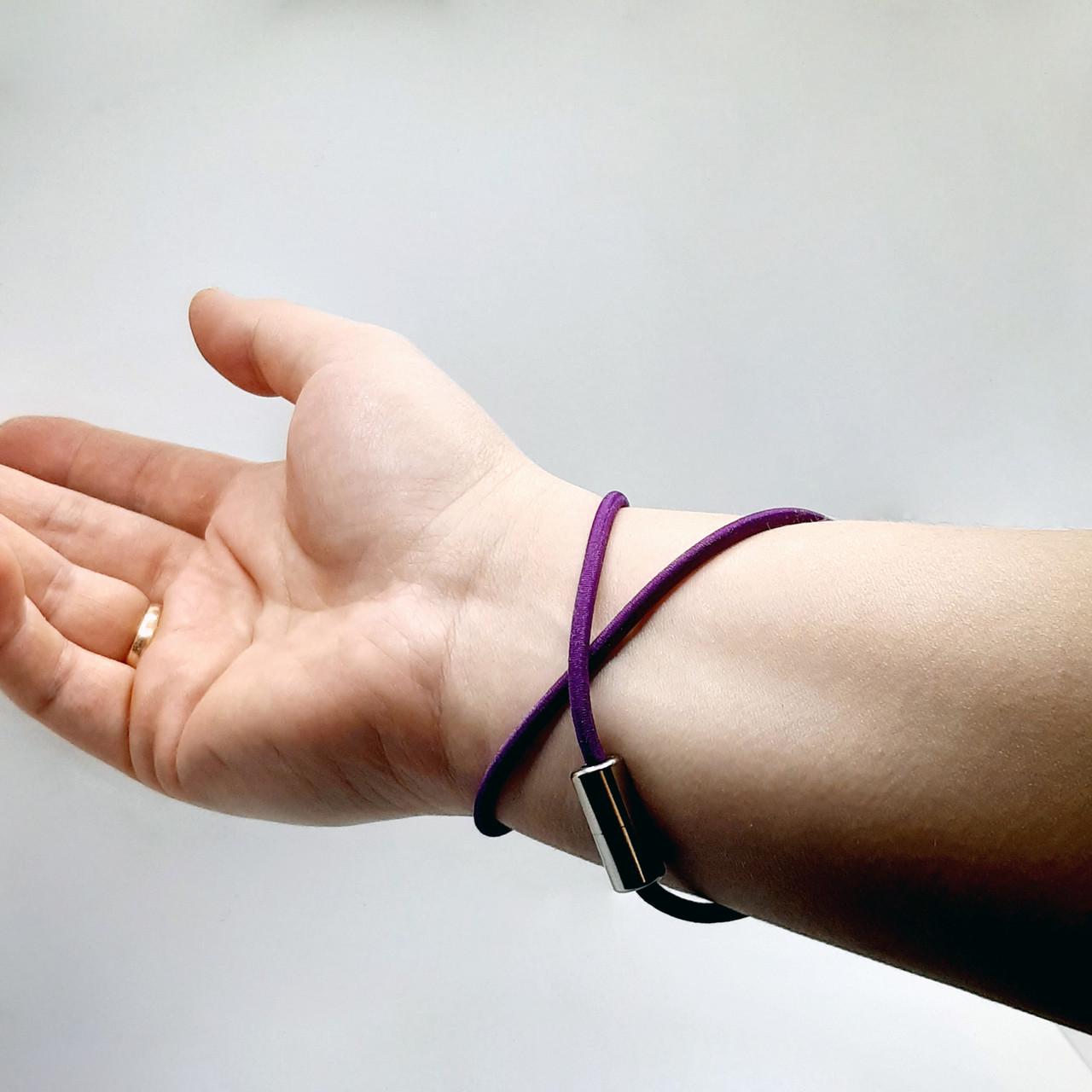 Наручные часы женские Q&Q кварцевый резинка на руку (GA59-312) - фото 5