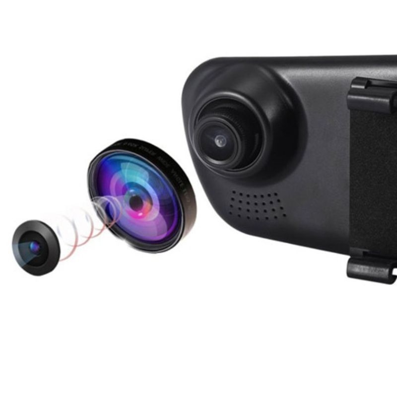 Видеорегистратор UKC L-9004 зеркало LCD 3,5" 1080P Full HD 2 камеры (tf7456) - фото 6 Видеорегистратор UKC L-9004 зеркало LCD 3,5" 1080P Full HD 2 камеры (tf7456) - фото 6