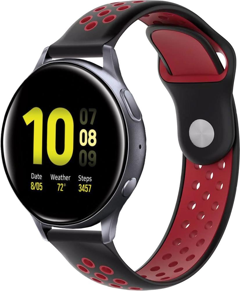 Ремешок Sport для Galaxy Watch Active 2 40/44 мм Black/Red (23035-44)